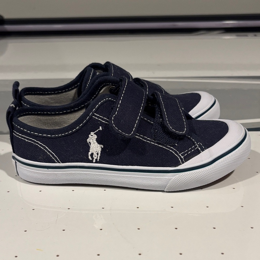 Polo by Ralph Lauren Navy Kids Sneakers